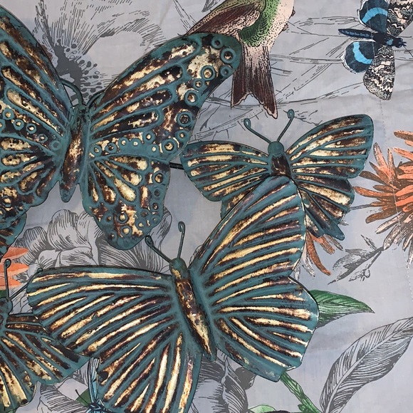 Metal Butterfly Wall Hanging - Picture 3 of 9